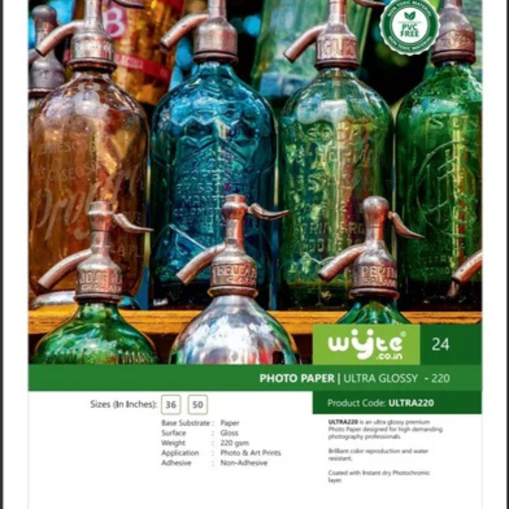 Photo Paper Ultra Glossy Eco Solvent Plotter